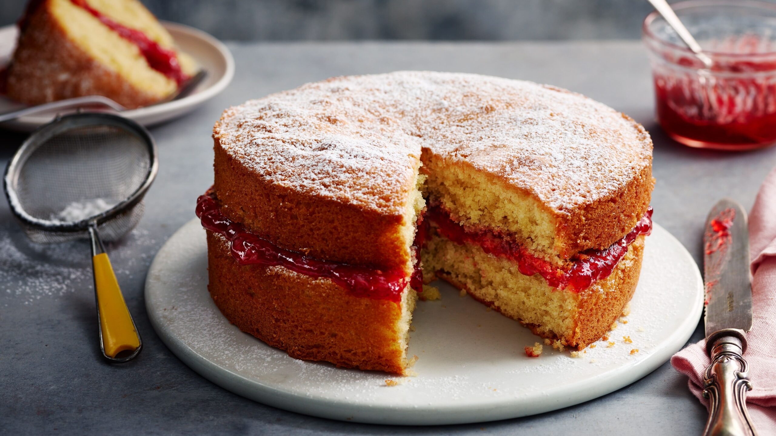 Vegan victoria sponge